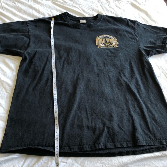 2018 Bike Week Donald Trump Graphic Motorcycle Shirt - Picture 7 of 9